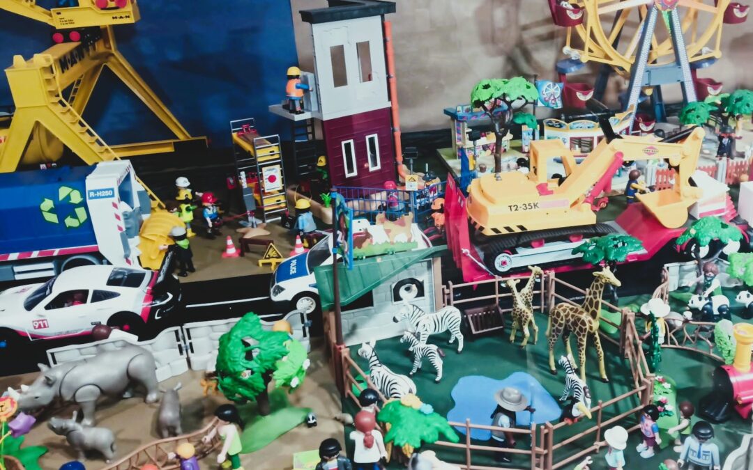 Διαγωνισμός διοράματος Playmobil στο Χριστουγεννιάτικο Χωριό του Δ.Α.Π.Π.Ο.Σ