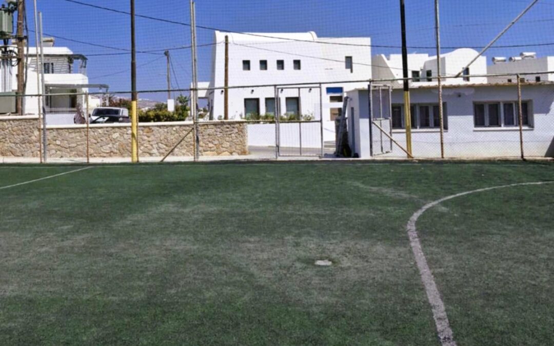 Νέα δίχτυα – Περισσότερη ασφάλεια στο γήπεδο 5Χ5 στο Βόθωνα