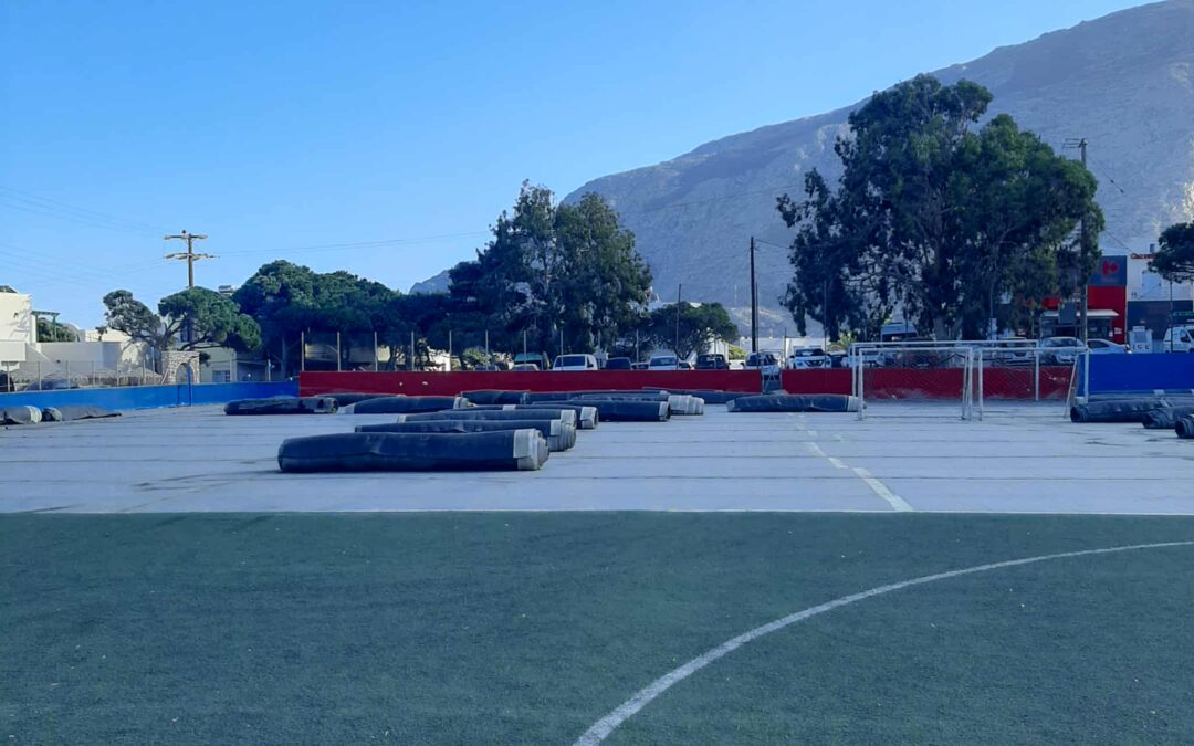 Ο χλοοτάπητας του Καμαρίου βρίσκει… νέα ζωή